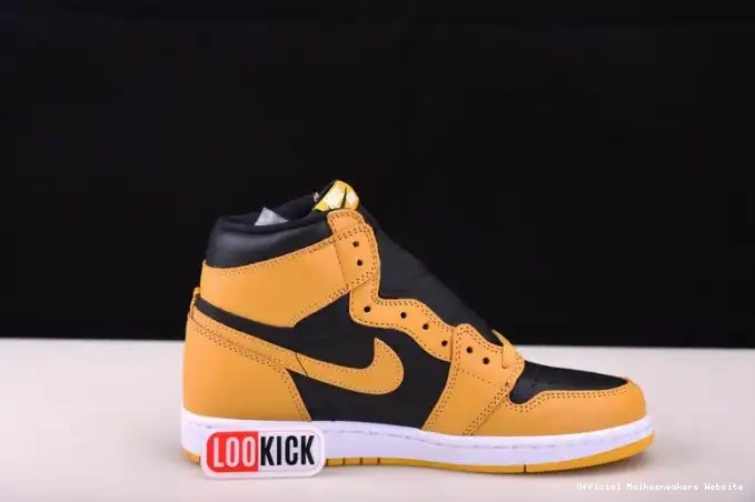 Official Maikesneakers High Jordan Retro 555088-701 Air OG 1 Pollen 0415